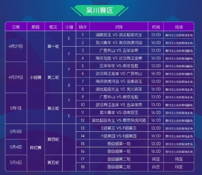 2026年俱乐部杯赛程表 官方时间安排