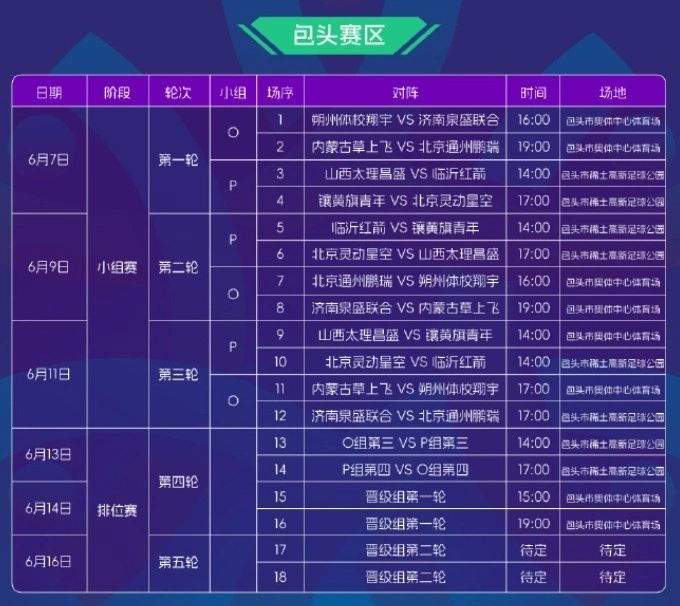 2026年俱乐部杯赛程表 官方时间安排
