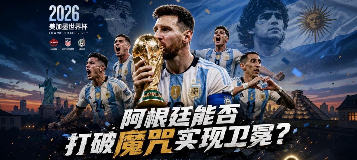 2026世界杯决赛：阿根廷点球胜法国卫冕，梅西跪地姆巴佩低头
