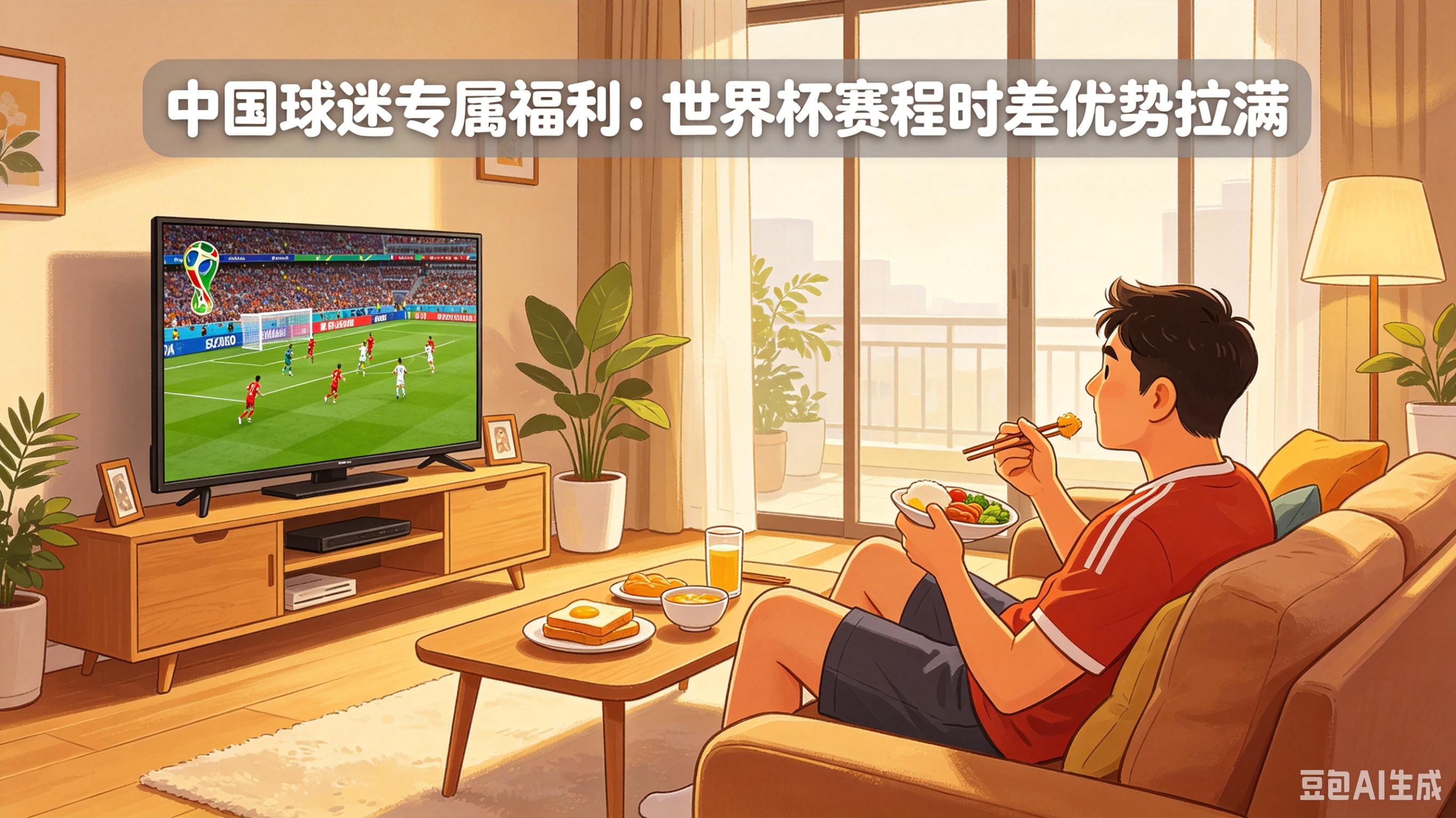 2026世界杯直播时间表：时差友好，48队新赛制全攻略