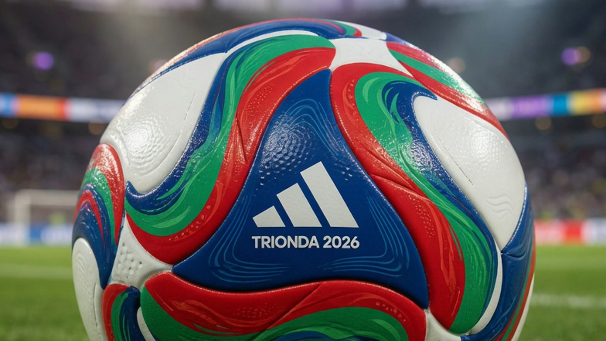阿迪达斯推出2026世界杯官方比赛用球Trionda，设计超赞