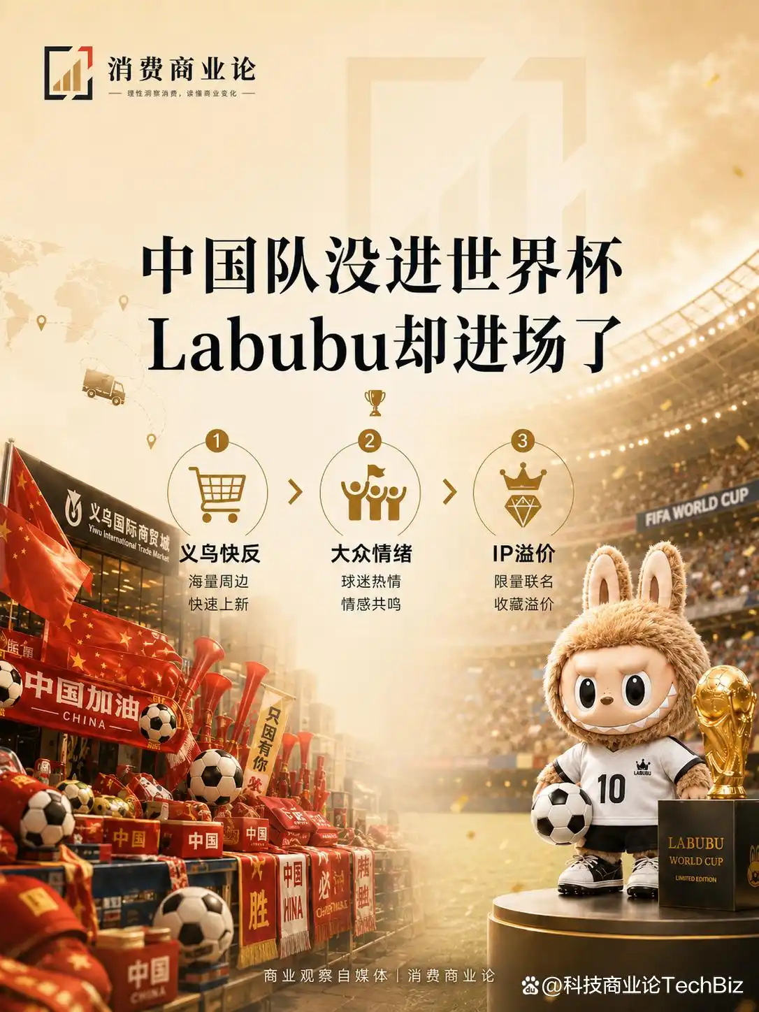 2026世界杯：中国元素闪耀，Labubu成特色周边
