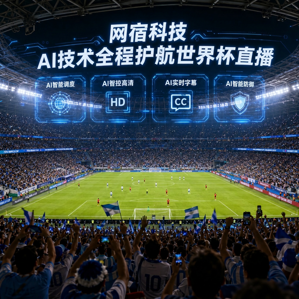 2026世界杯直播，网宿科技AI护航，全球数十亿人畅享